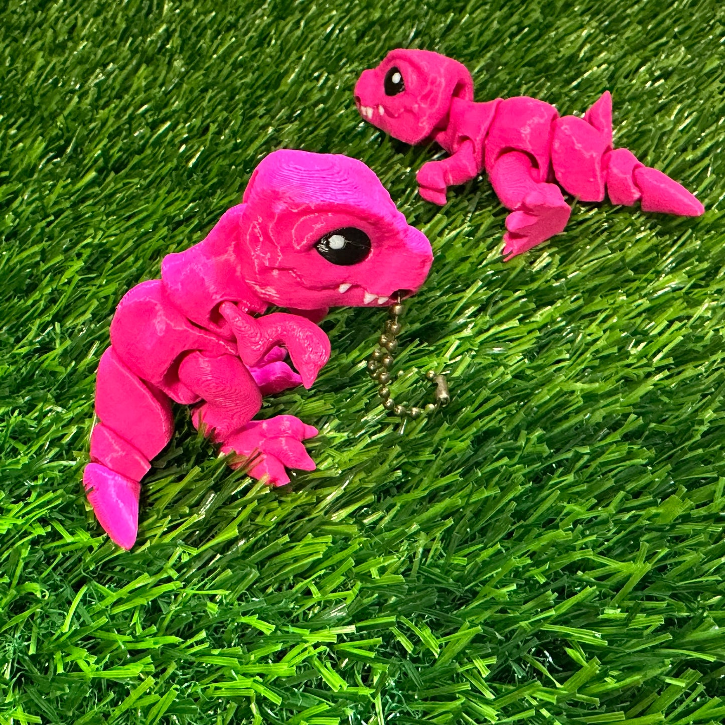 Articulated T Rex Keychain