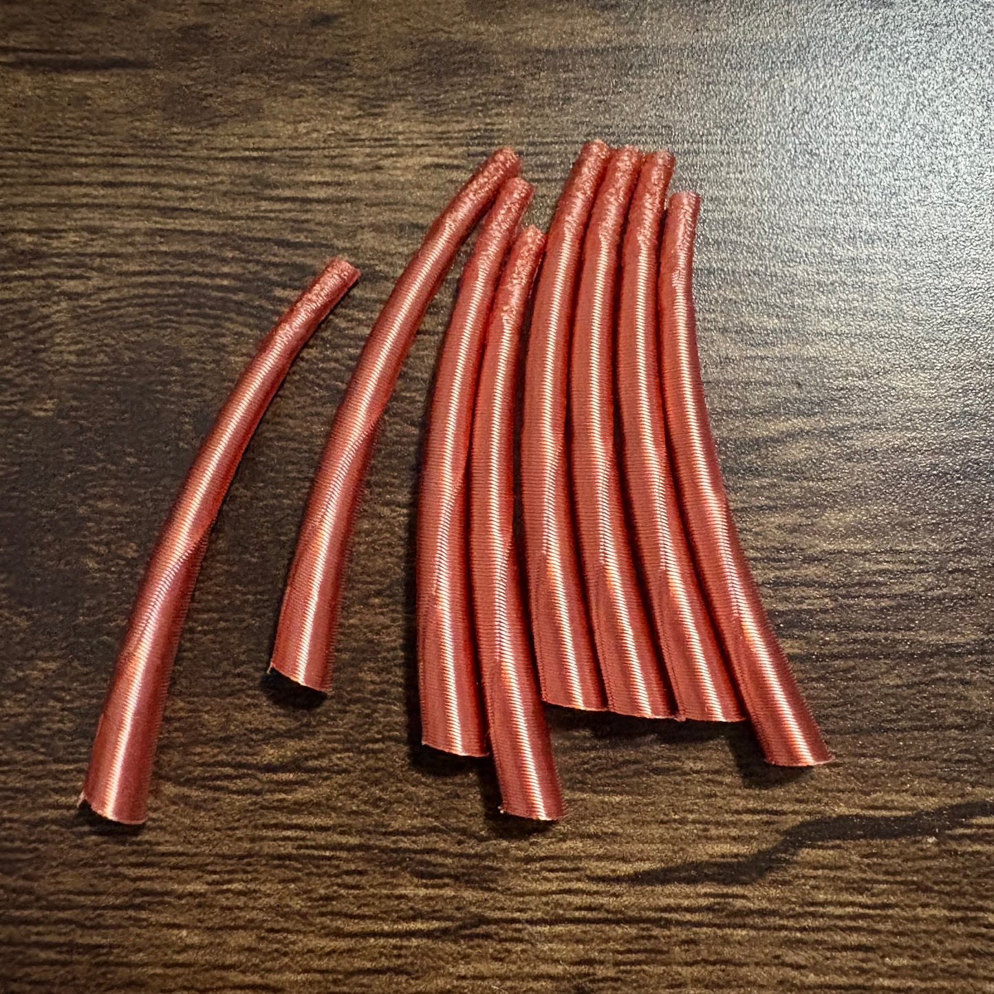 Dentalium inspired 3D printed pieces