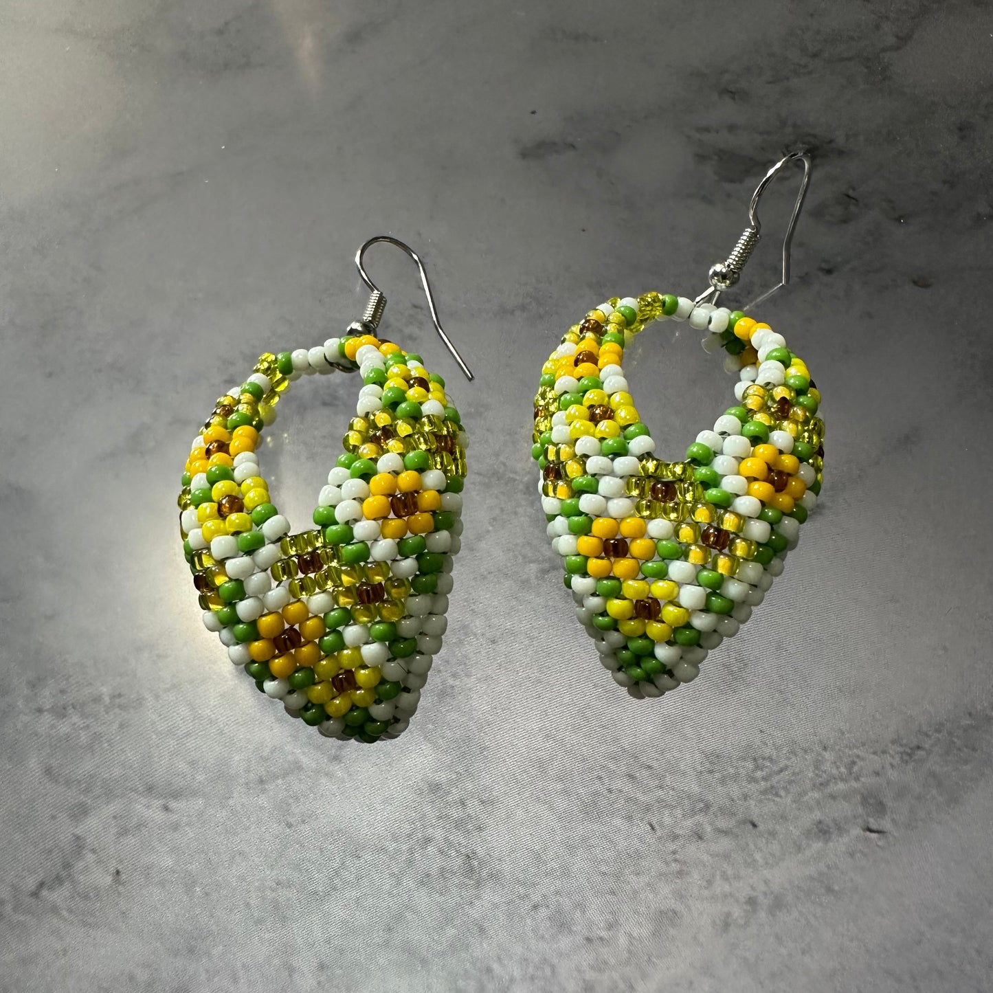Kokum scarf earrings