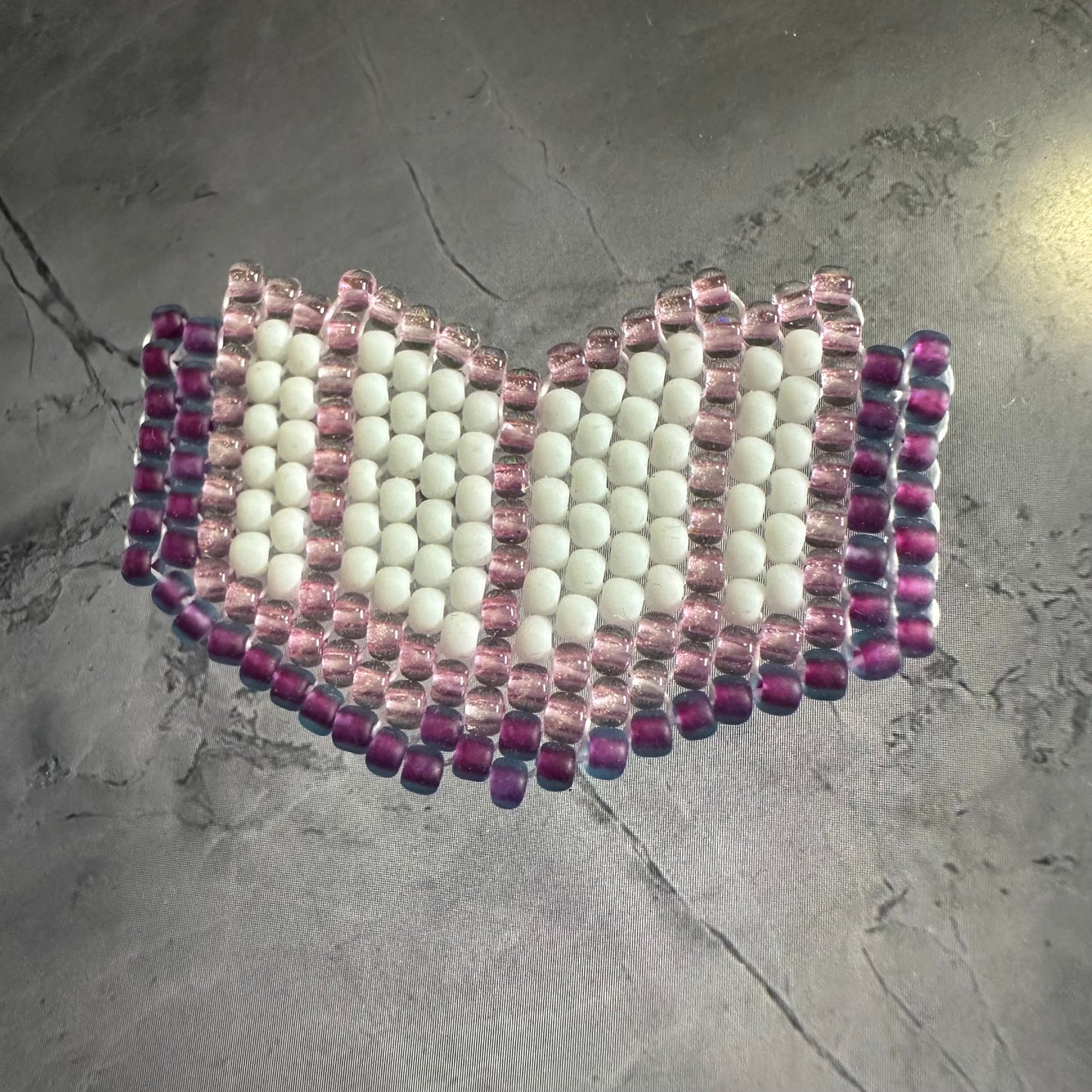 Beaded book pin or magnet