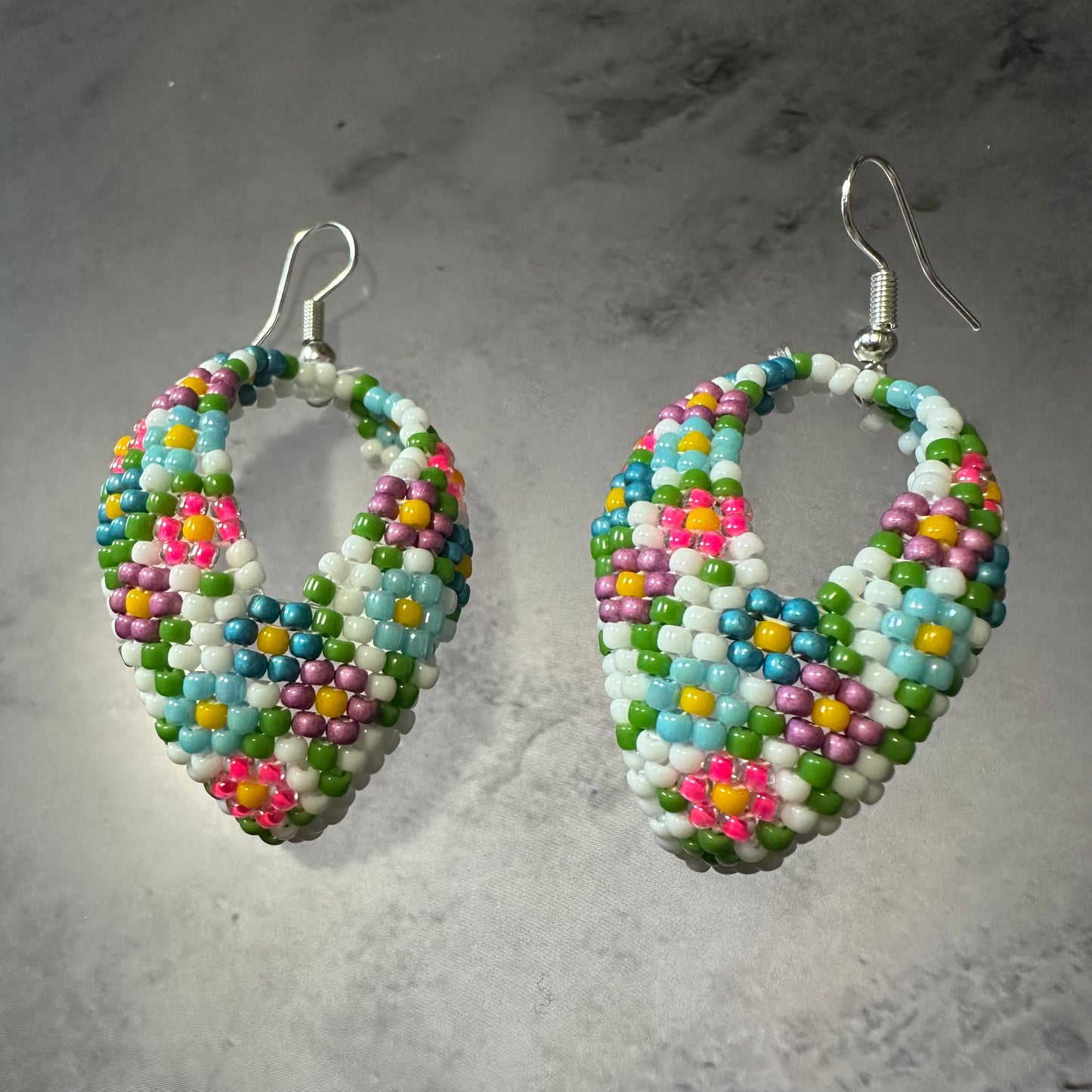 Kokum scarf earrings