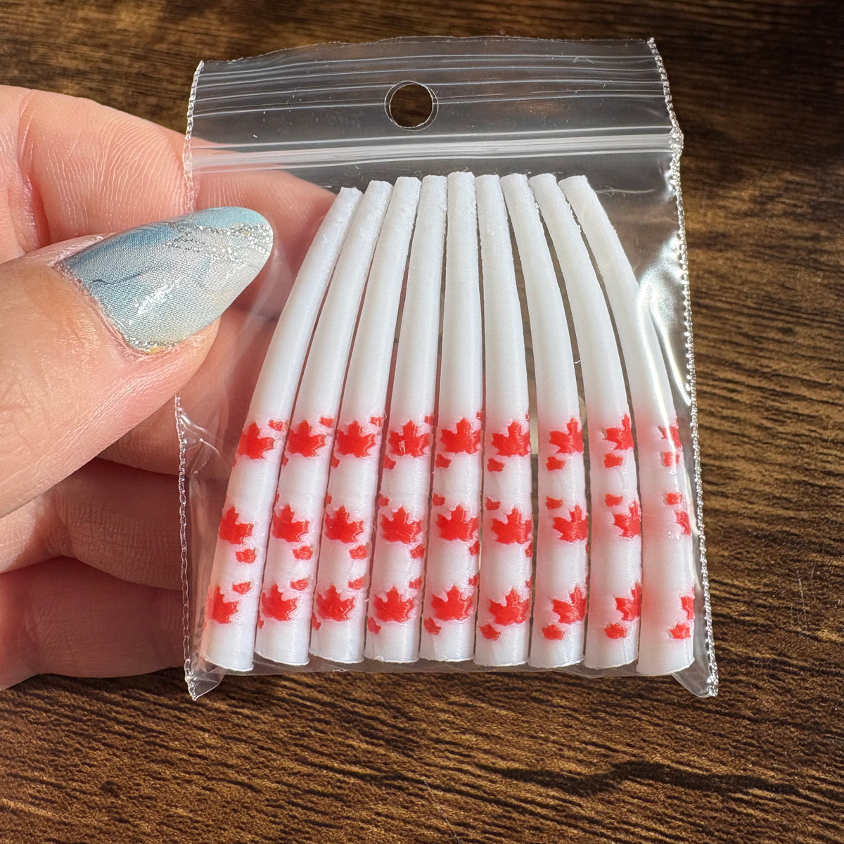 Premium patterned Dentalium inspired 3D printed pieces