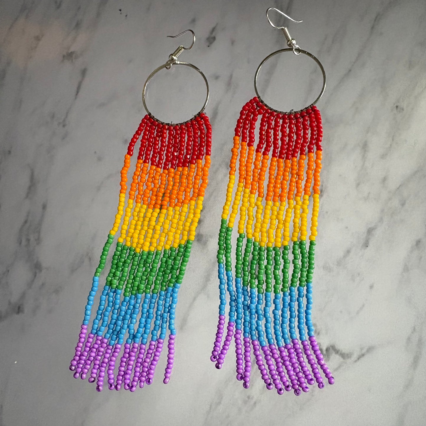 Long Rainbow Fringe