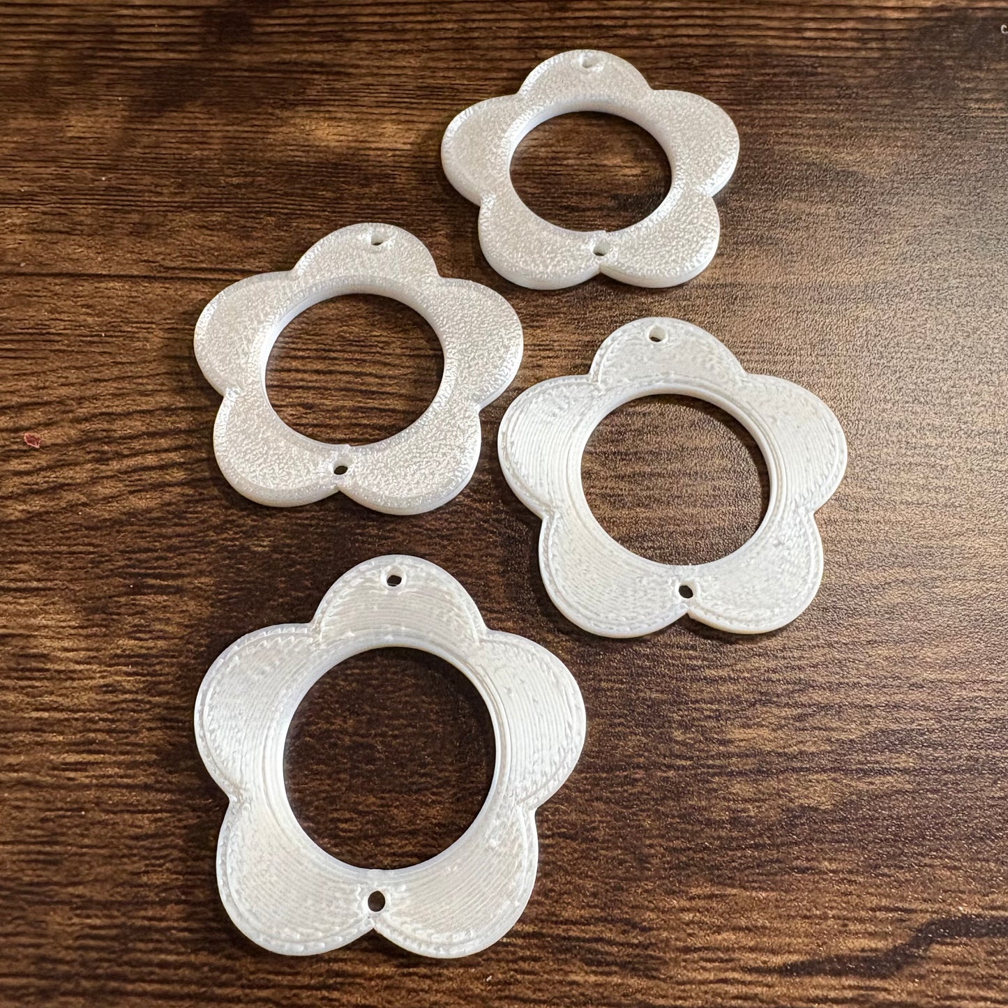 Flower dangle charms/cabochons/cabs