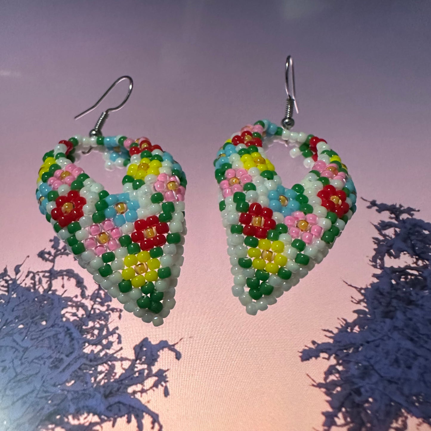 Kokum scarf earrings
