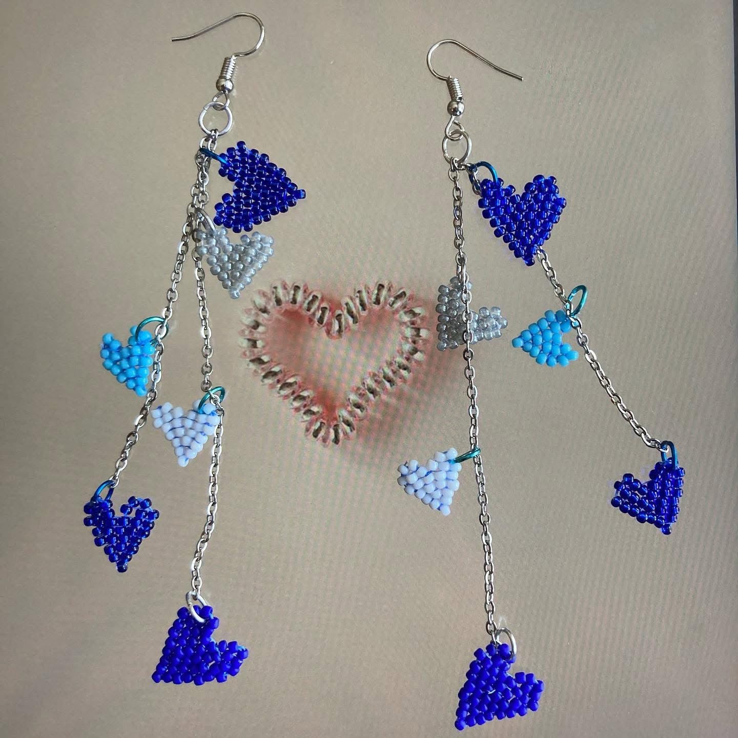 Sweetheart heart earrings