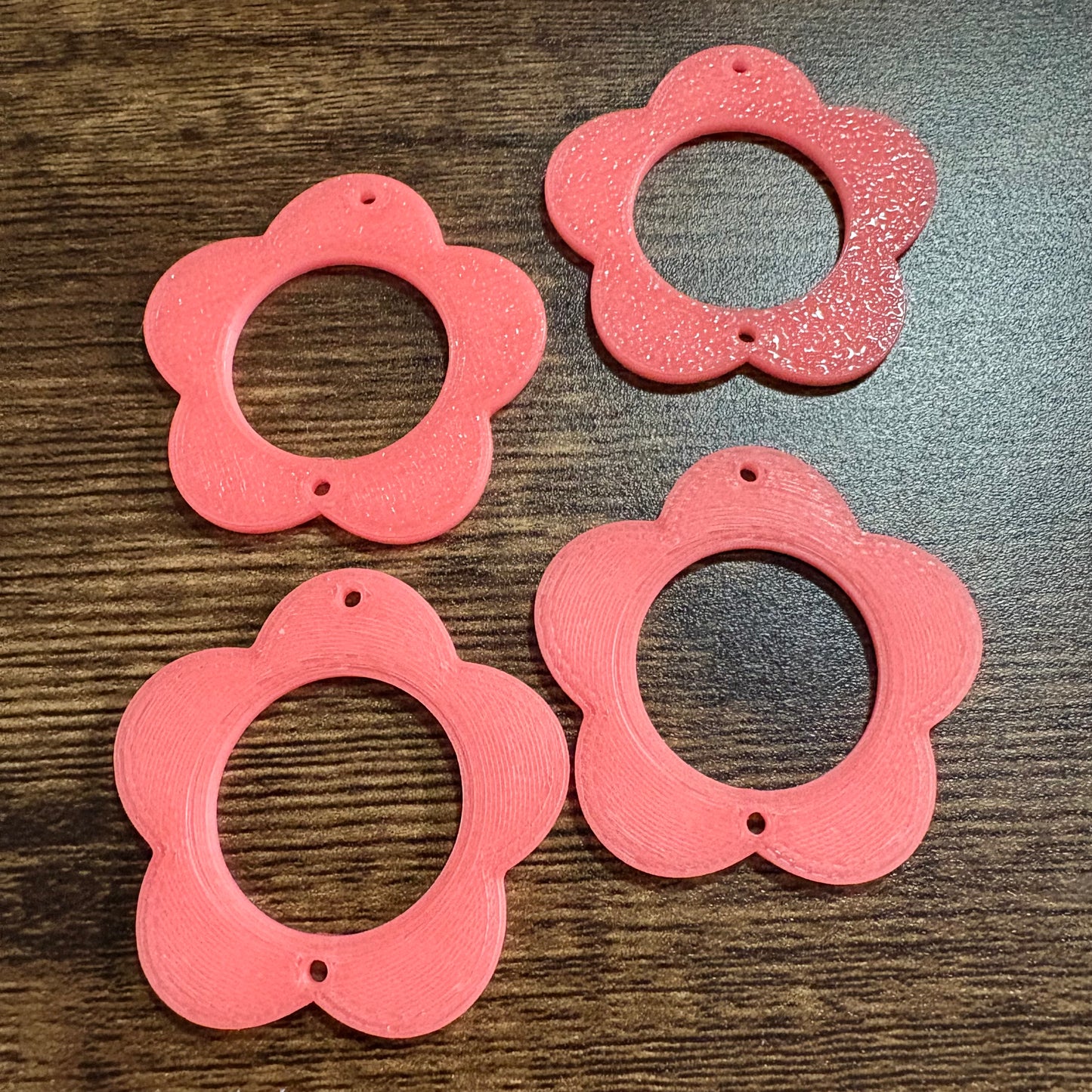 Flower dangle charms/cabochons/cabs