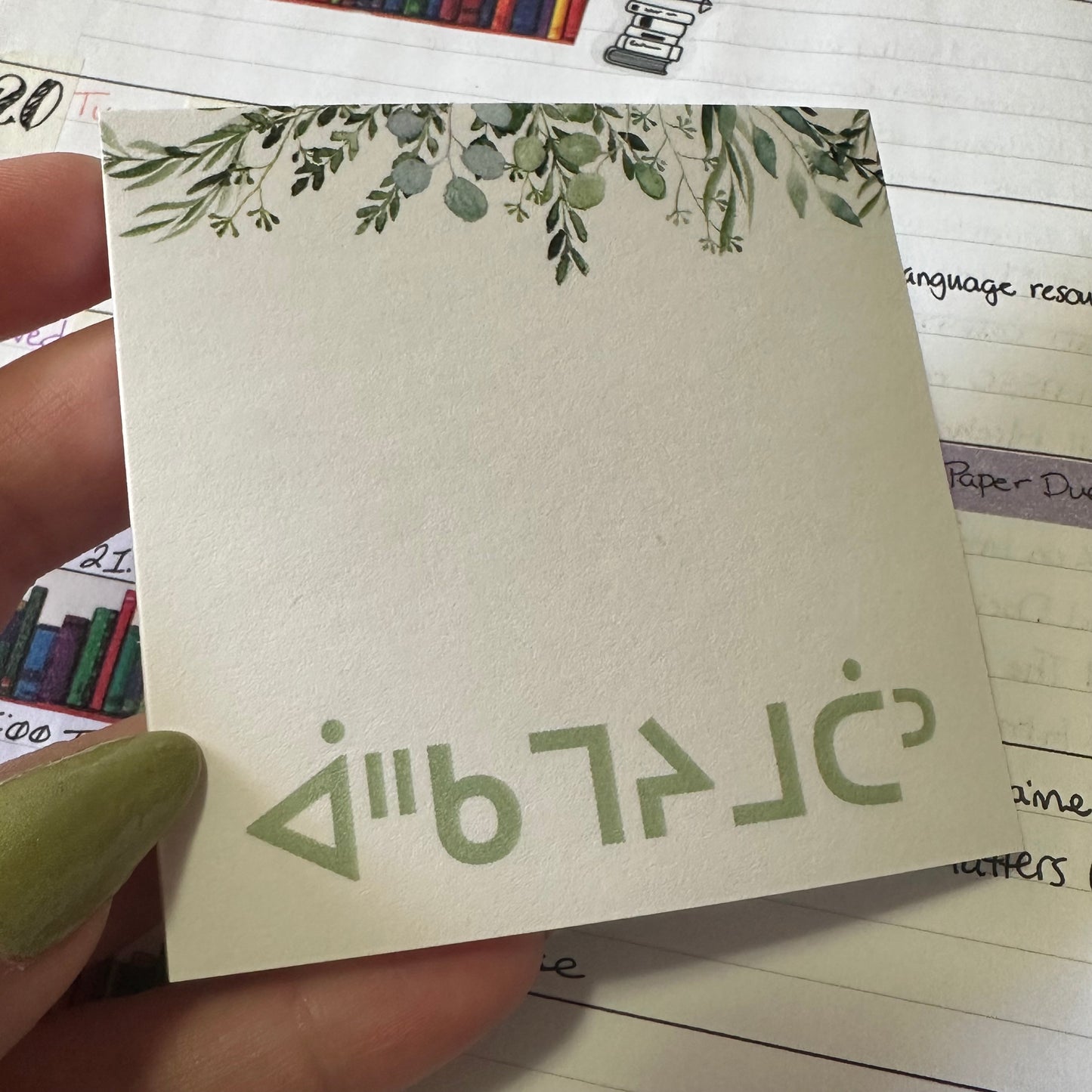 Âhkamêyimotân post it notes