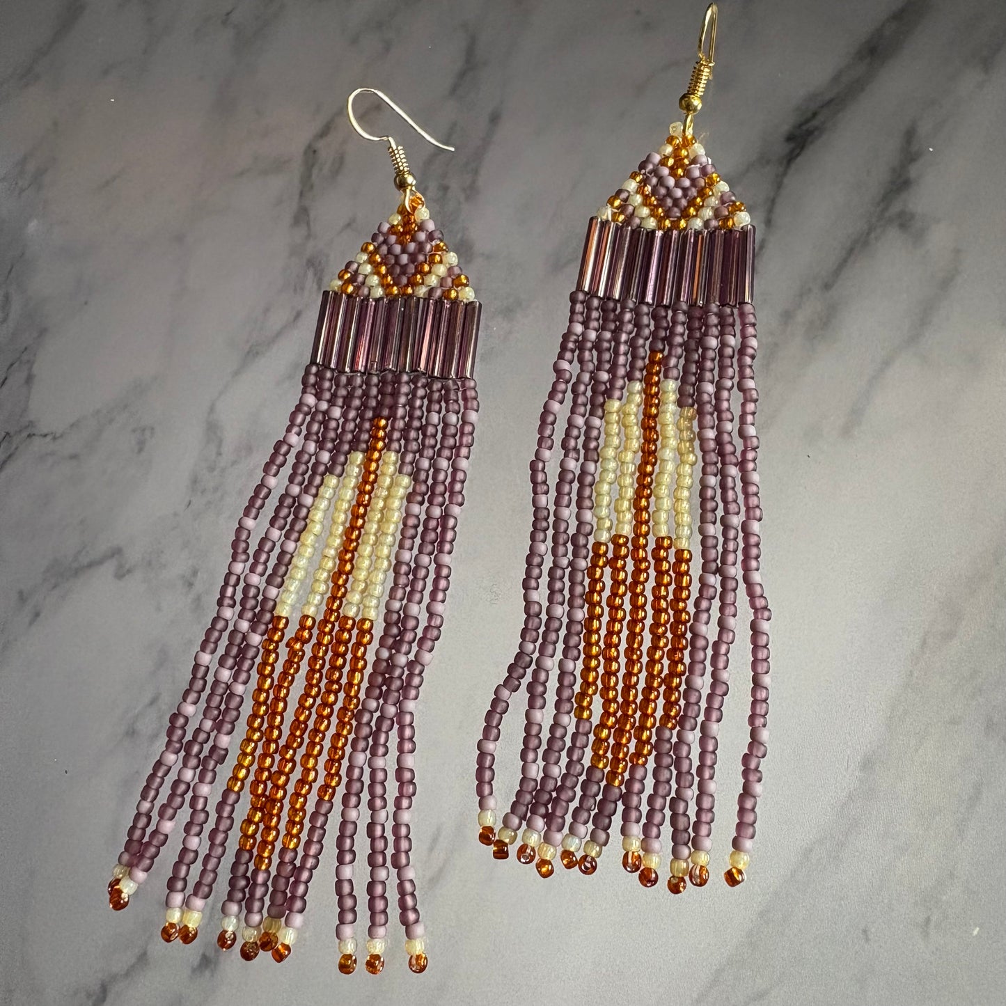 Fringe earrings