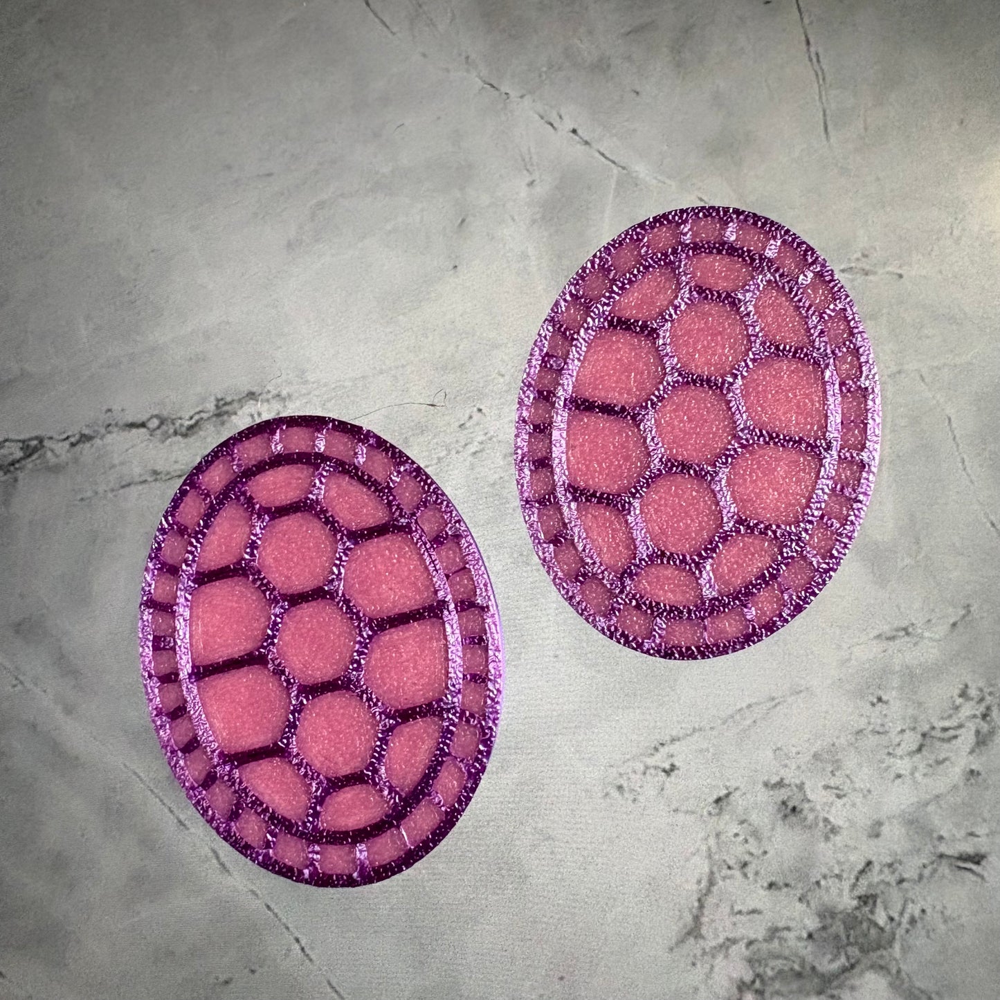 Turtle Shell Cabochon/Centers/Centres/Cabs