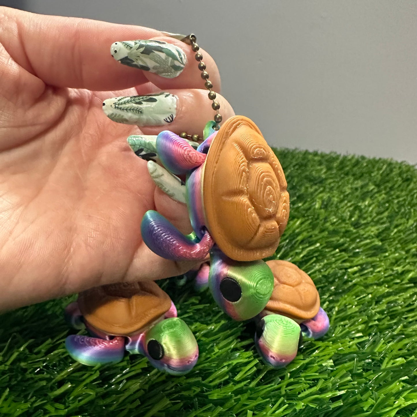 Turtle keychain