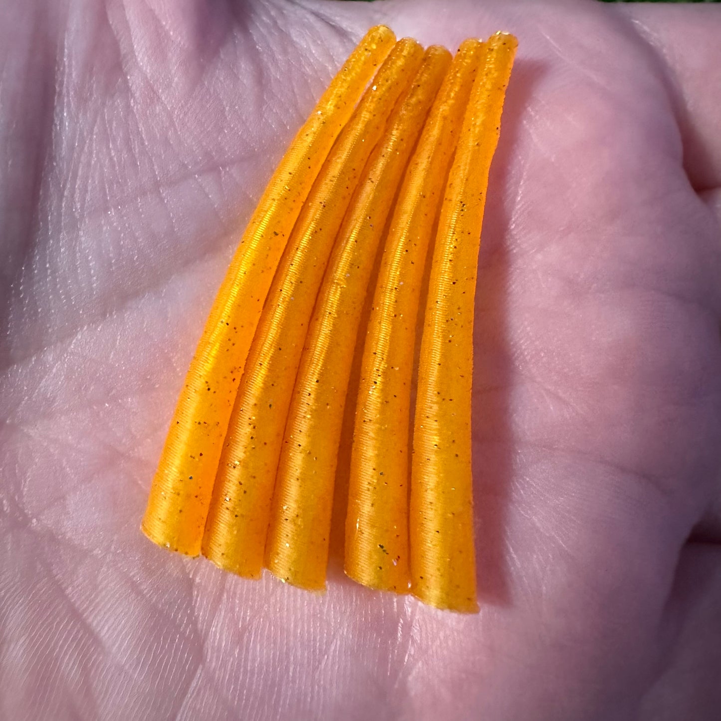 Dentalium inspired 3D printed pieces