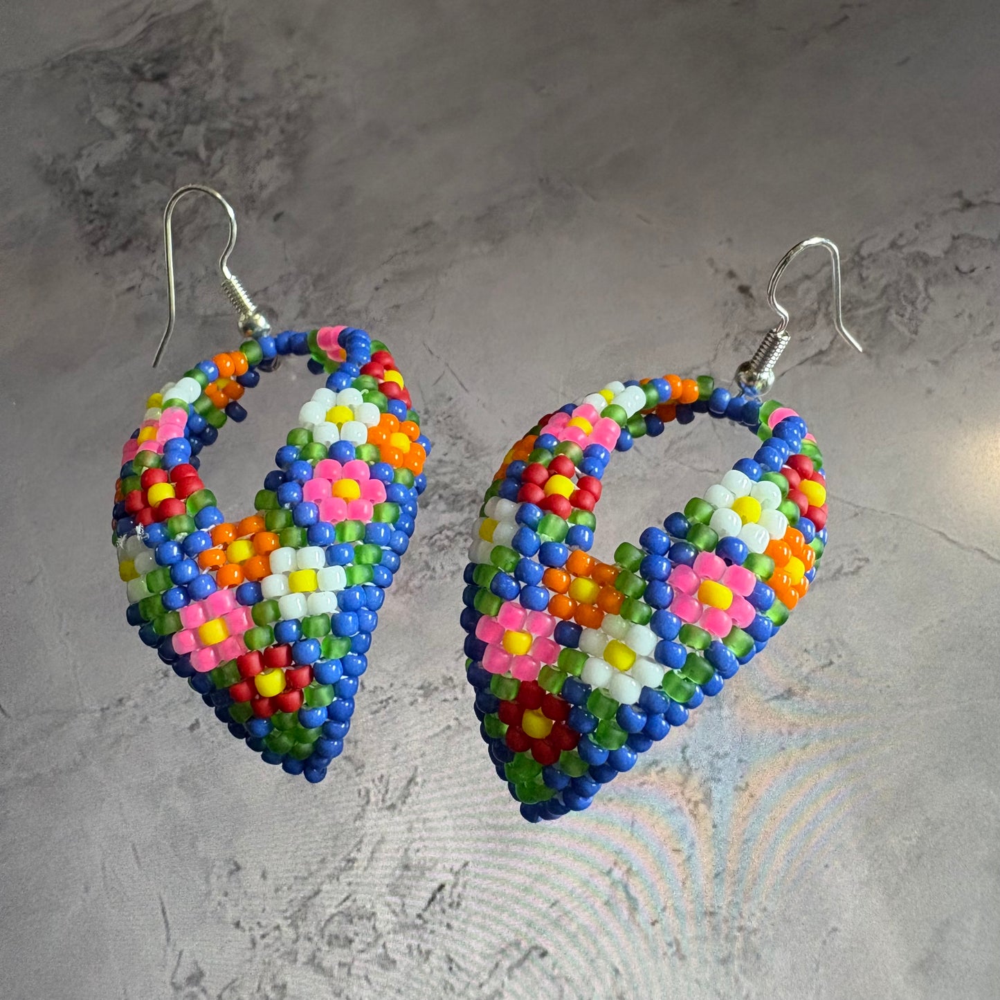 Kokum scarf earrings