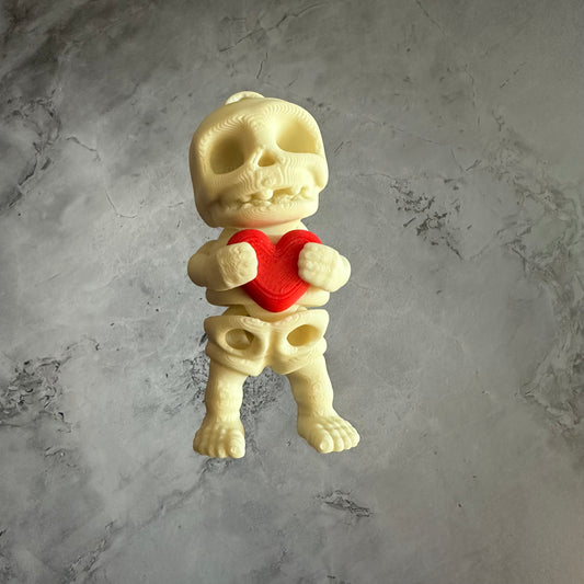 Skeleton with keychain (various designs)