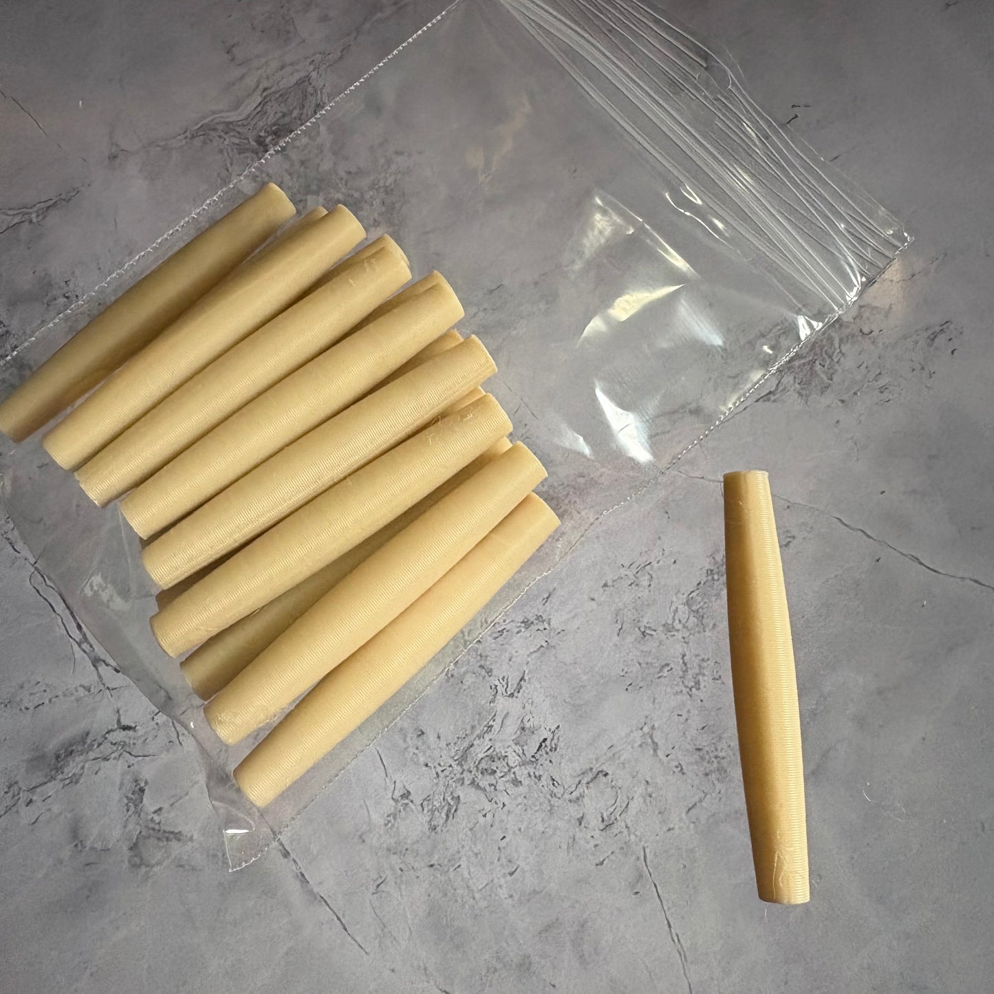 Hair pipe beads