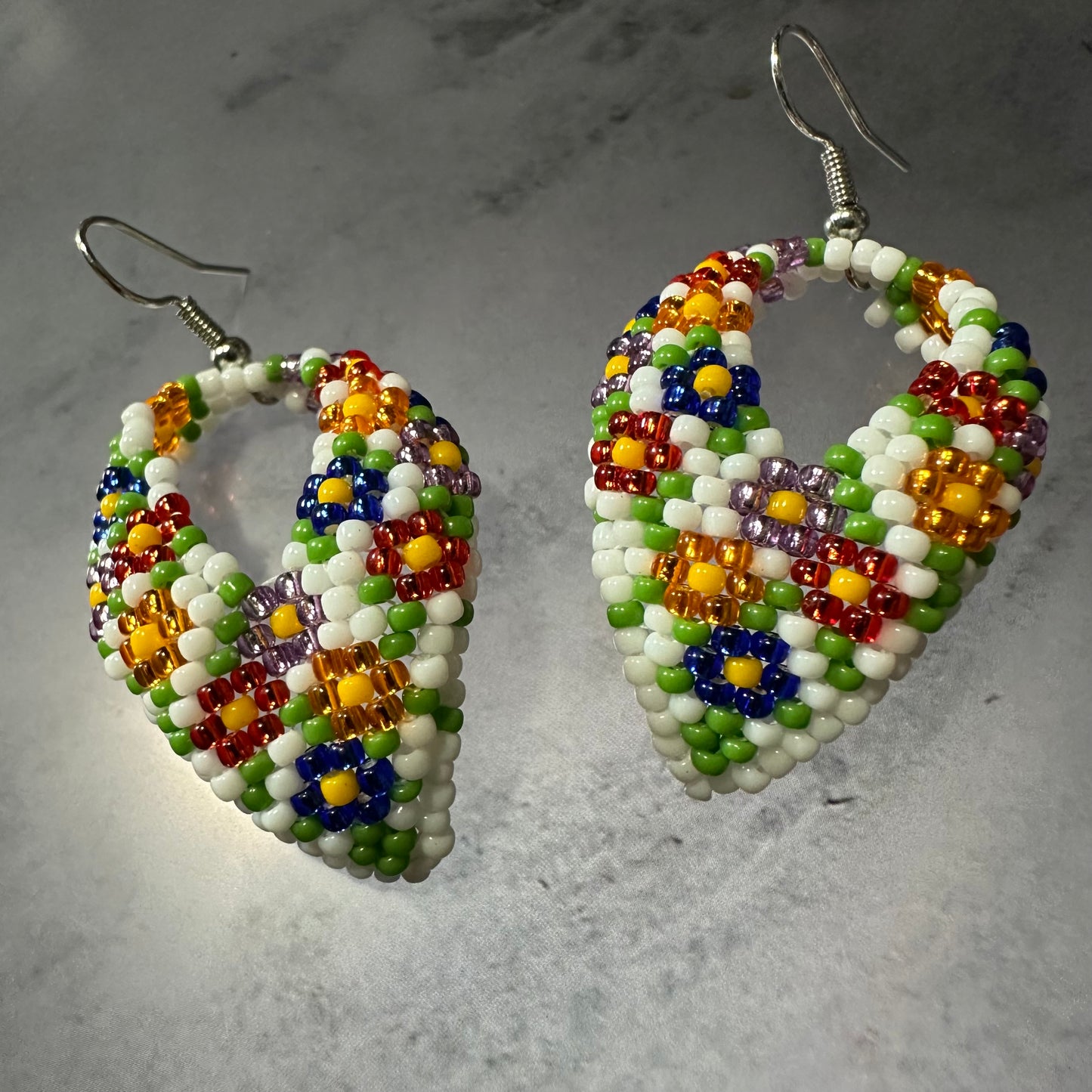 Kokum scarf earrings