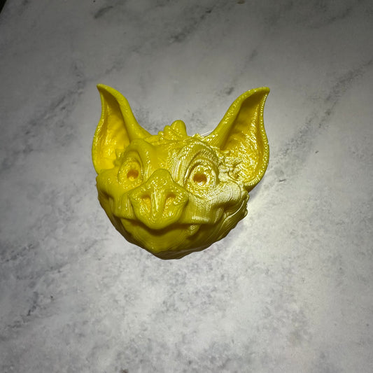 Bat head keychain