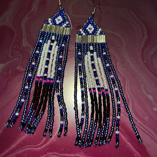 Fringe earrings