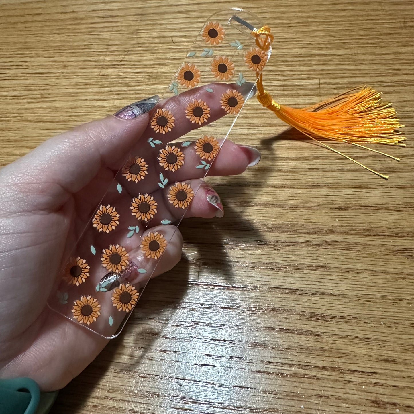 Acrylic bookmark
