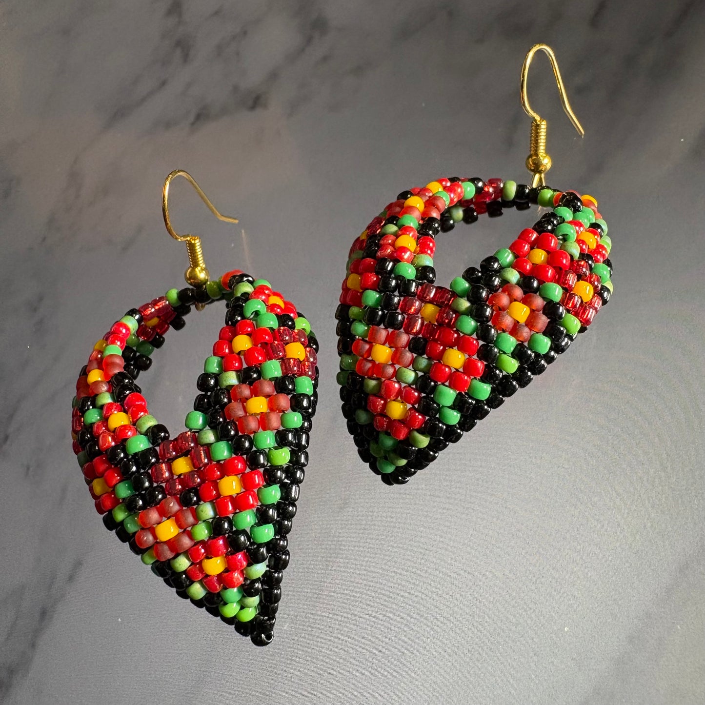 Kokum scarf earrings