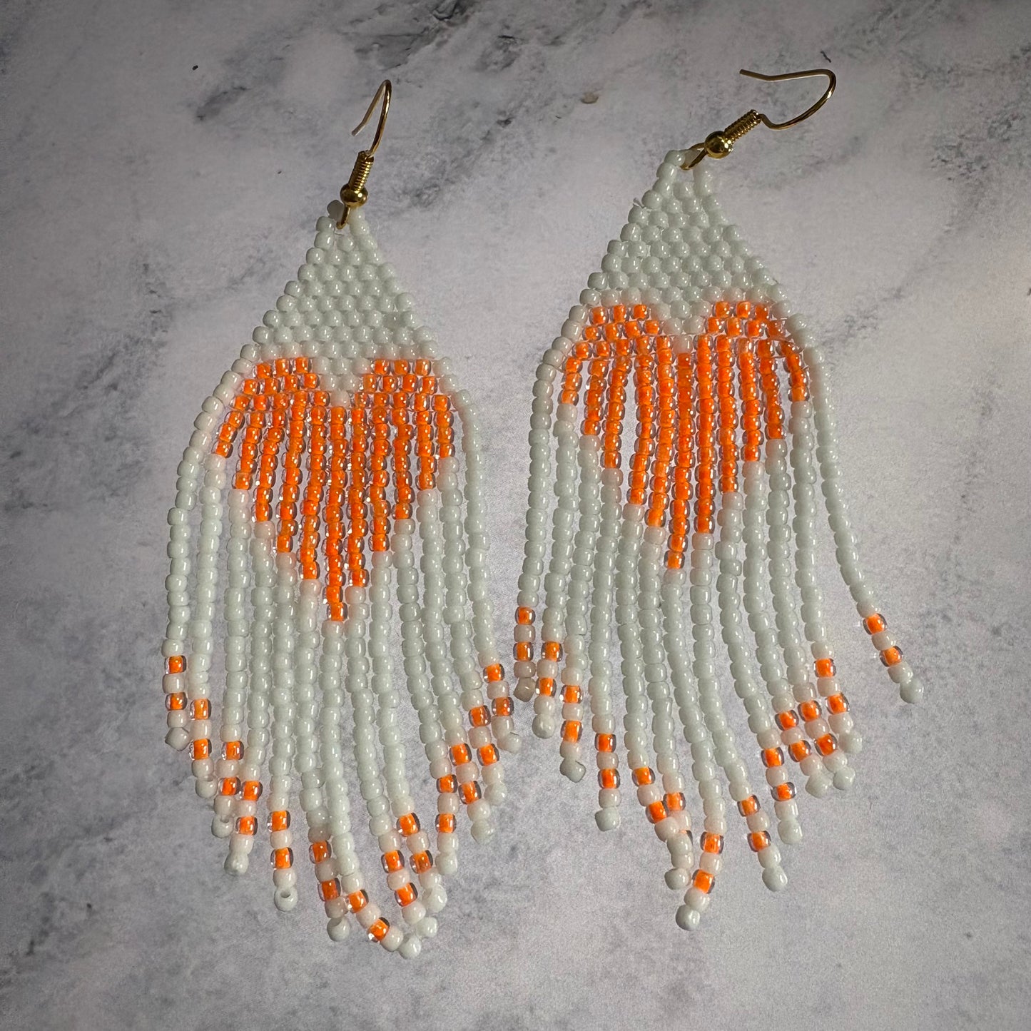 Fringe hearts (solid colours)