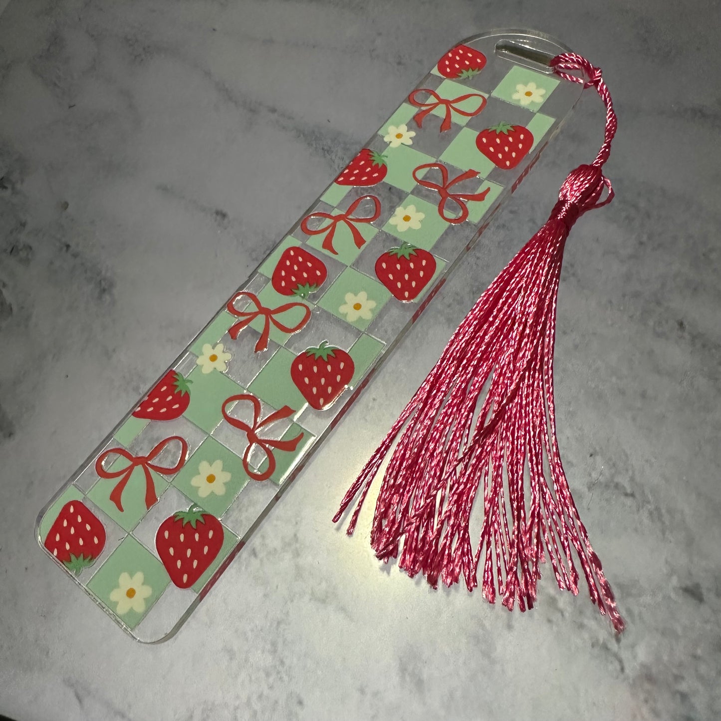 Acrylic bookmark