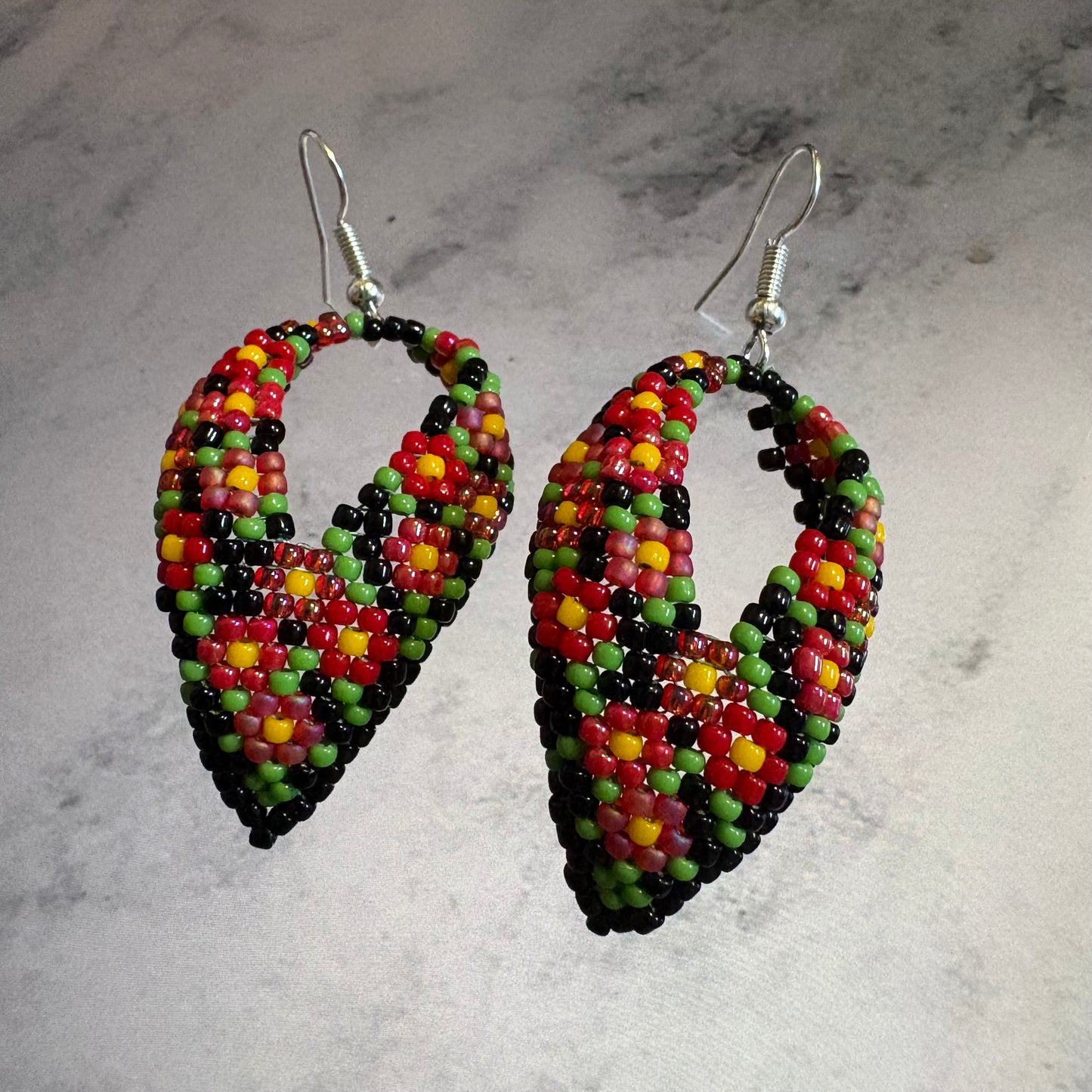 Kokum scarf earrings