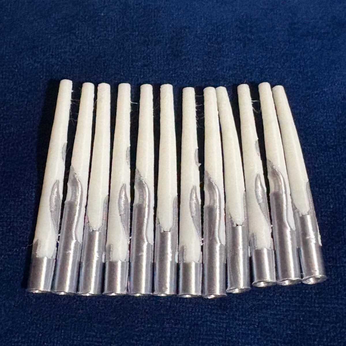 Premium patterned Dentalium inspired 3D printed pieces