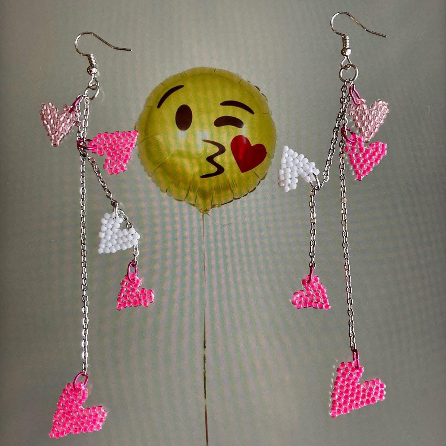 Sweetheart heart earrings