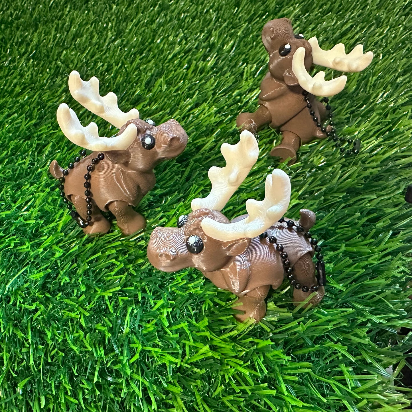 Moose Keychain