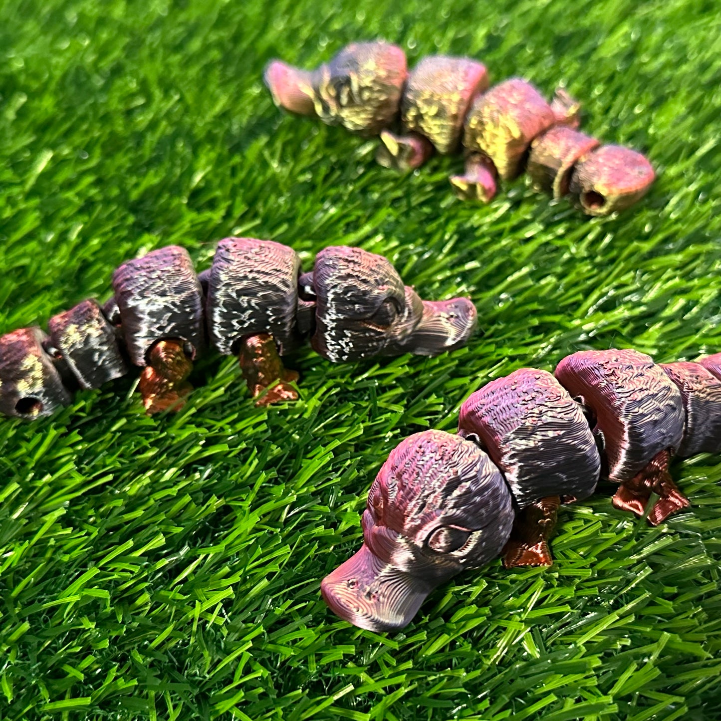 Detailed Platypus keychain