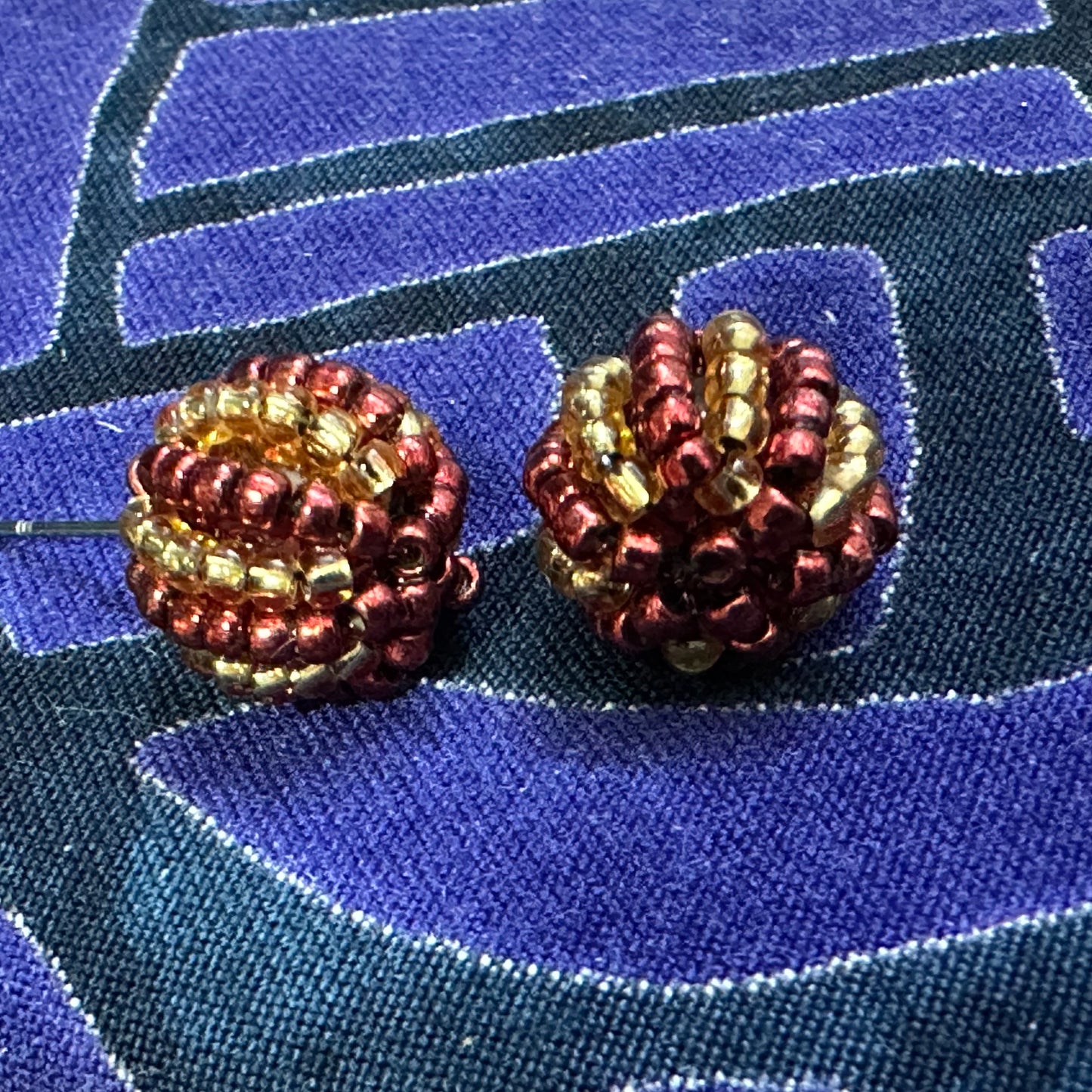 Holiday ball stud earrings