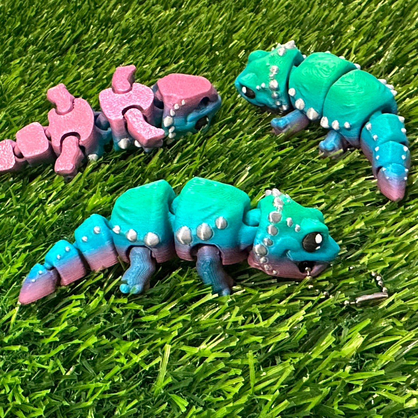 Mini Dino keychain