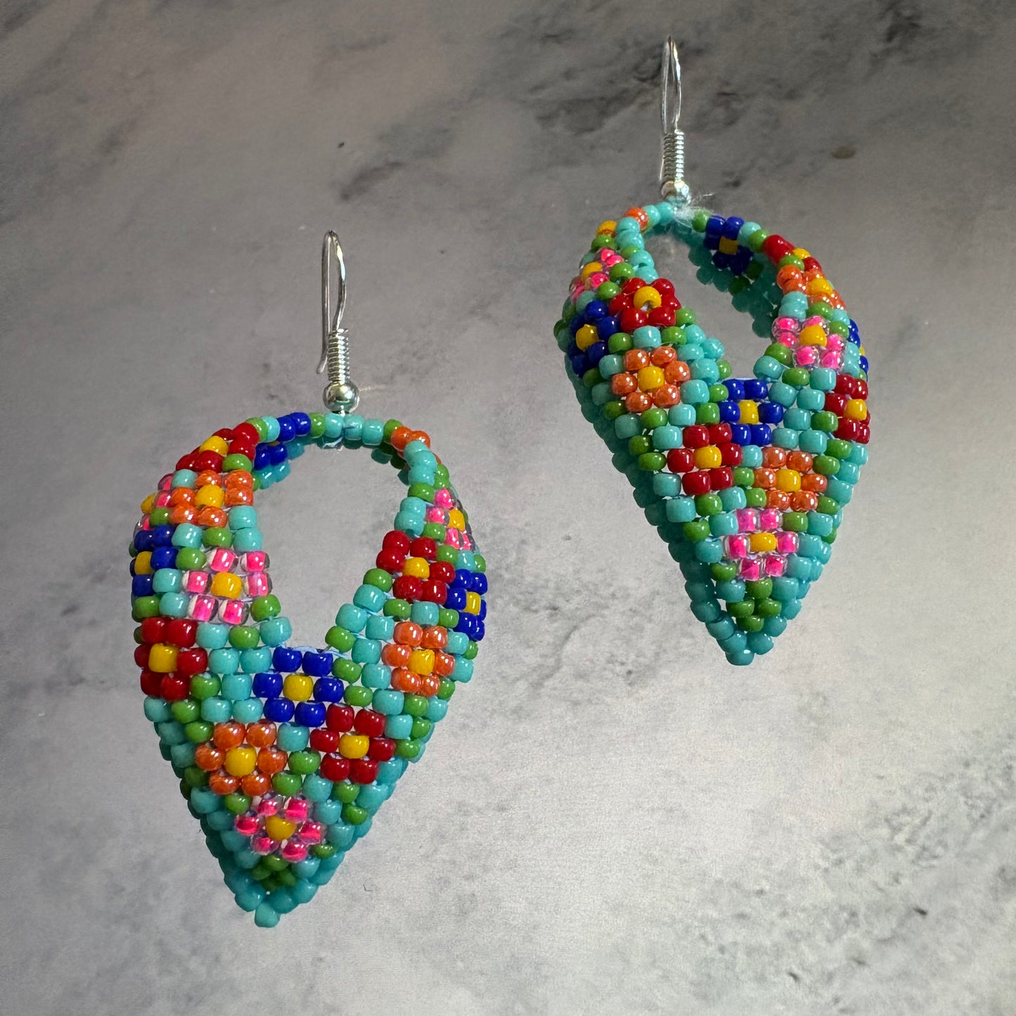 Kokum scarf earrings