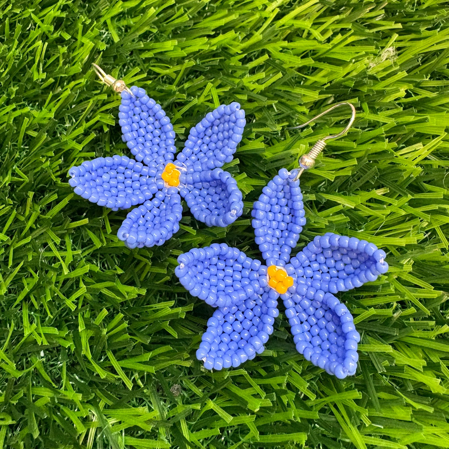 Beaded 3D flowers