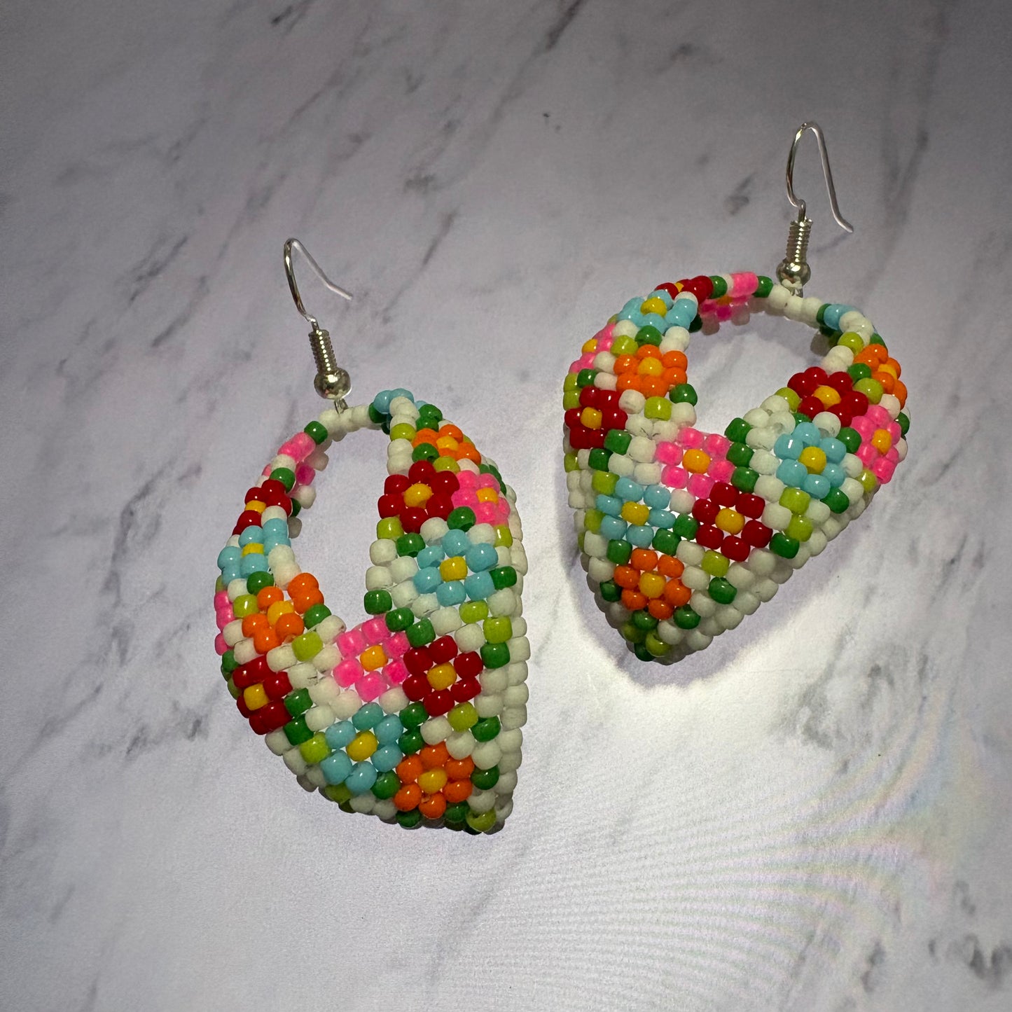 Kokum scarf earrings