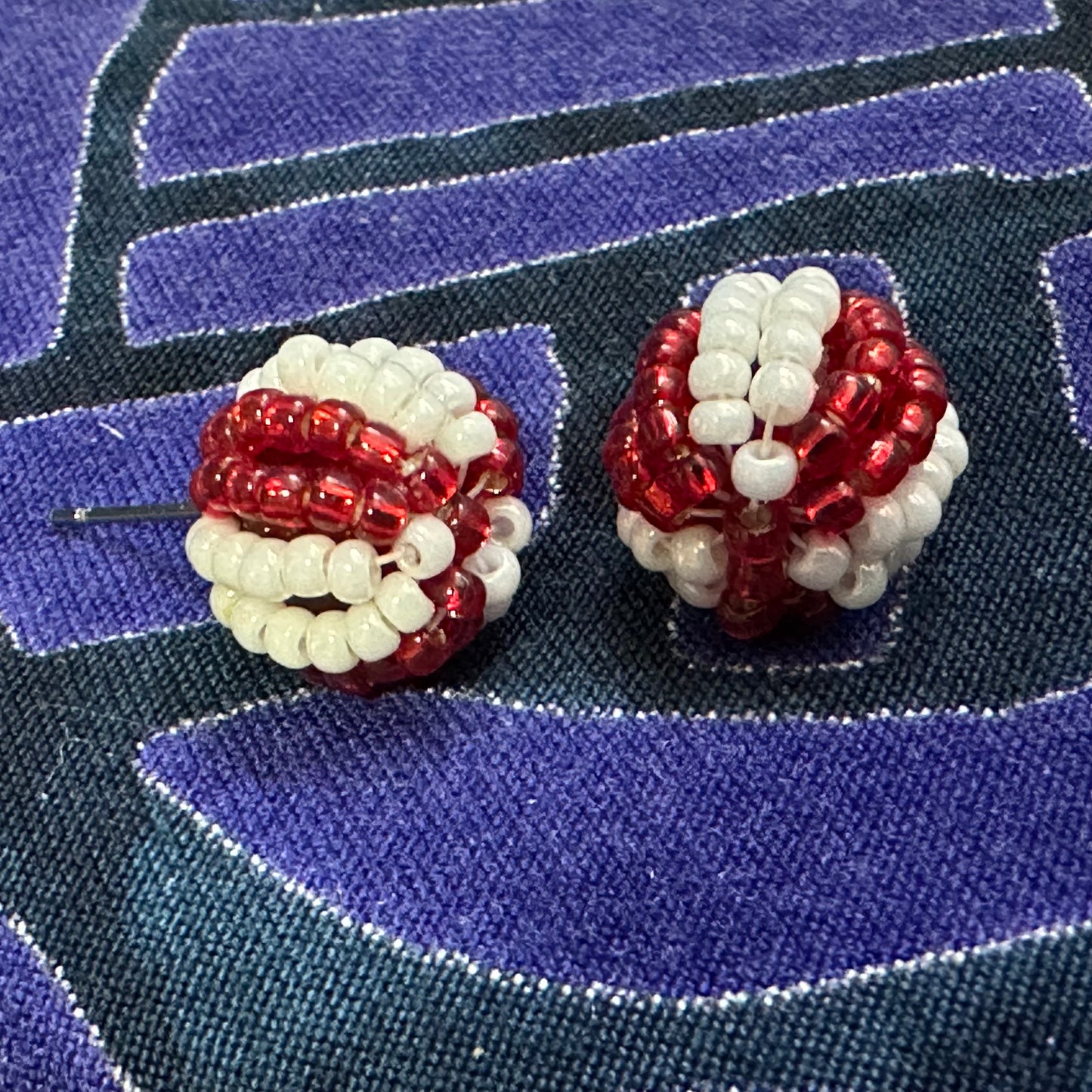 Holiday ball stud earrings