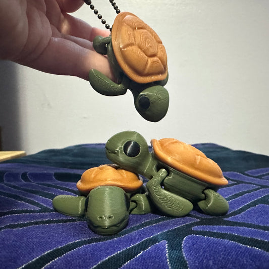 Turtle keychain