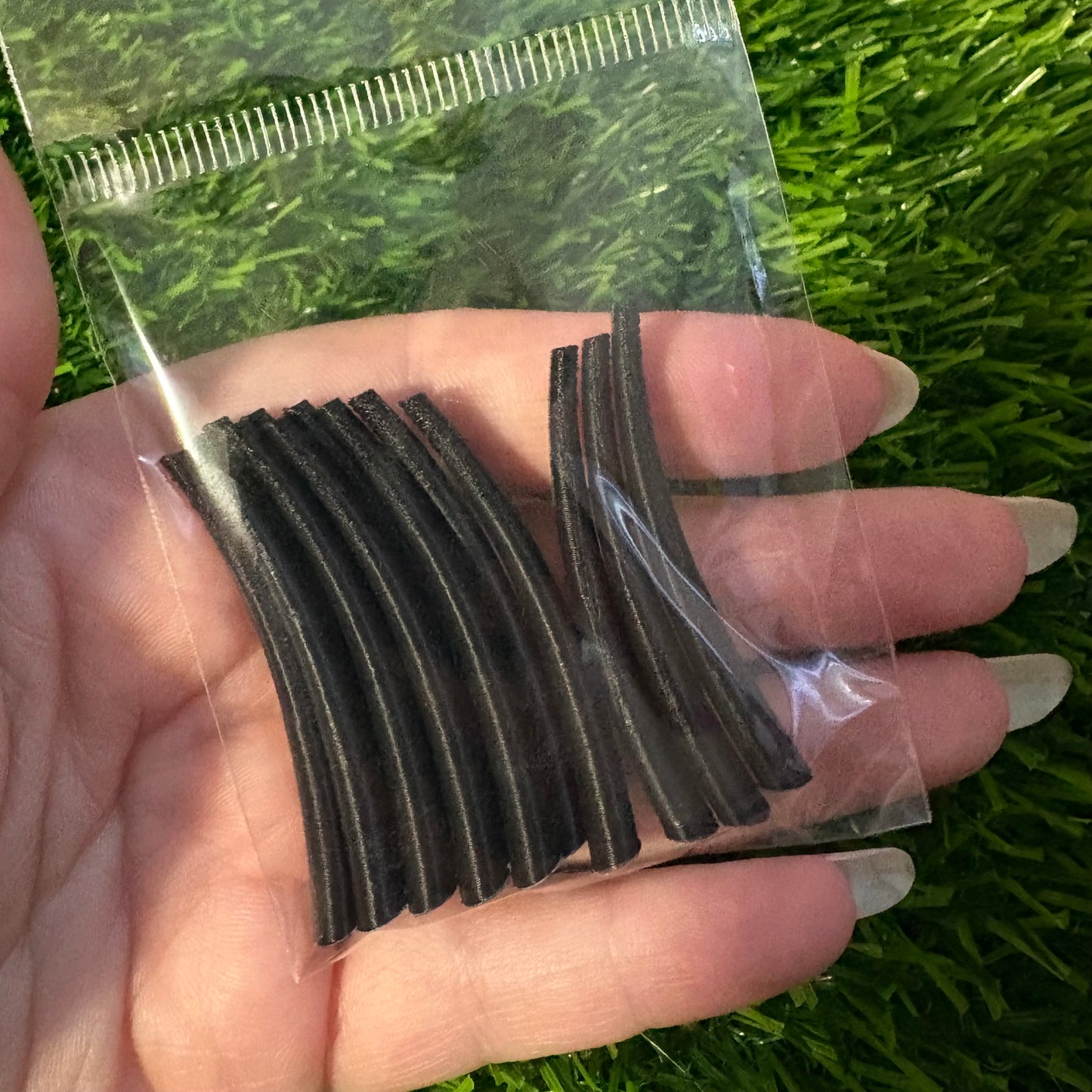 Dentalium inspired 3D printed pieces