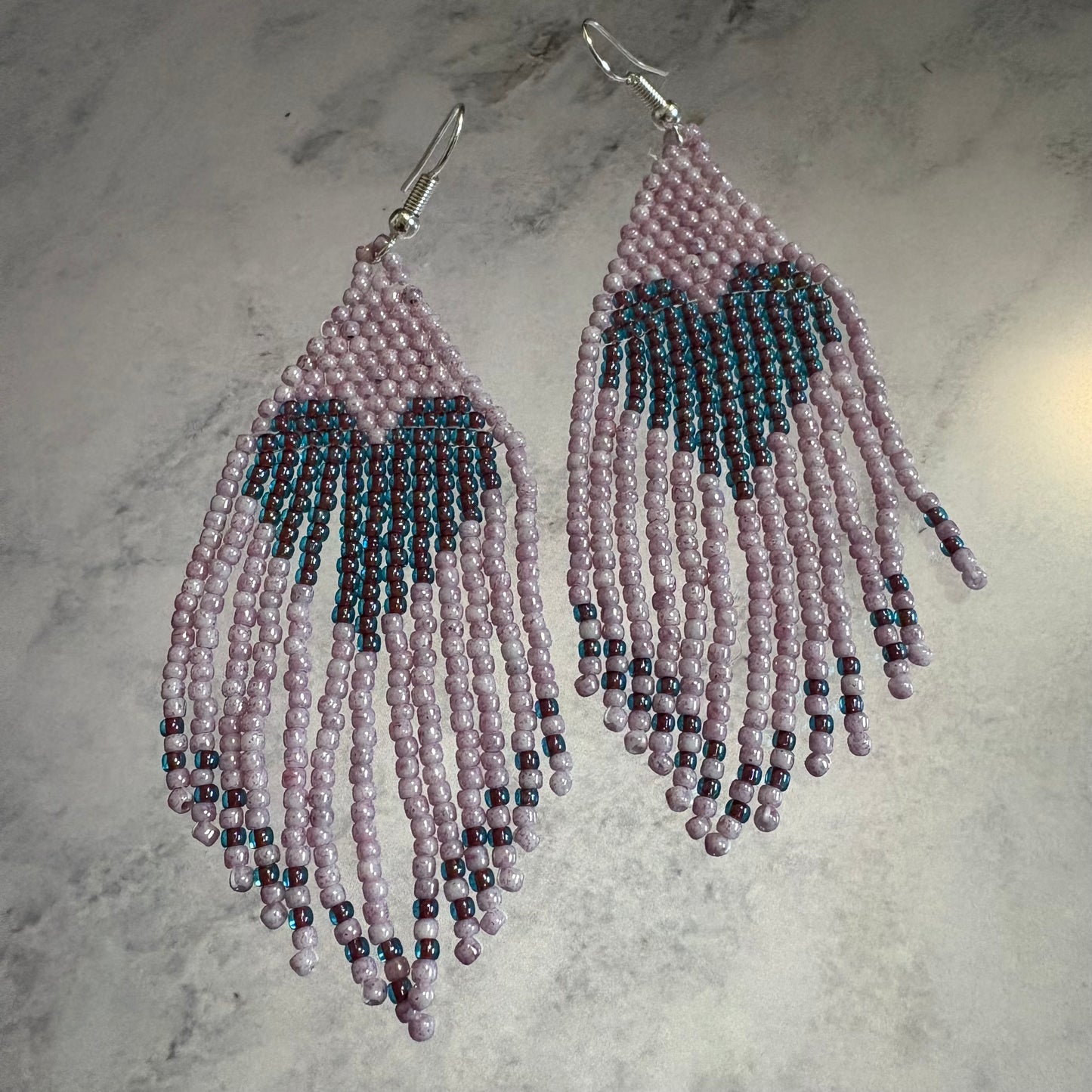Fringe hearts (solid colours)