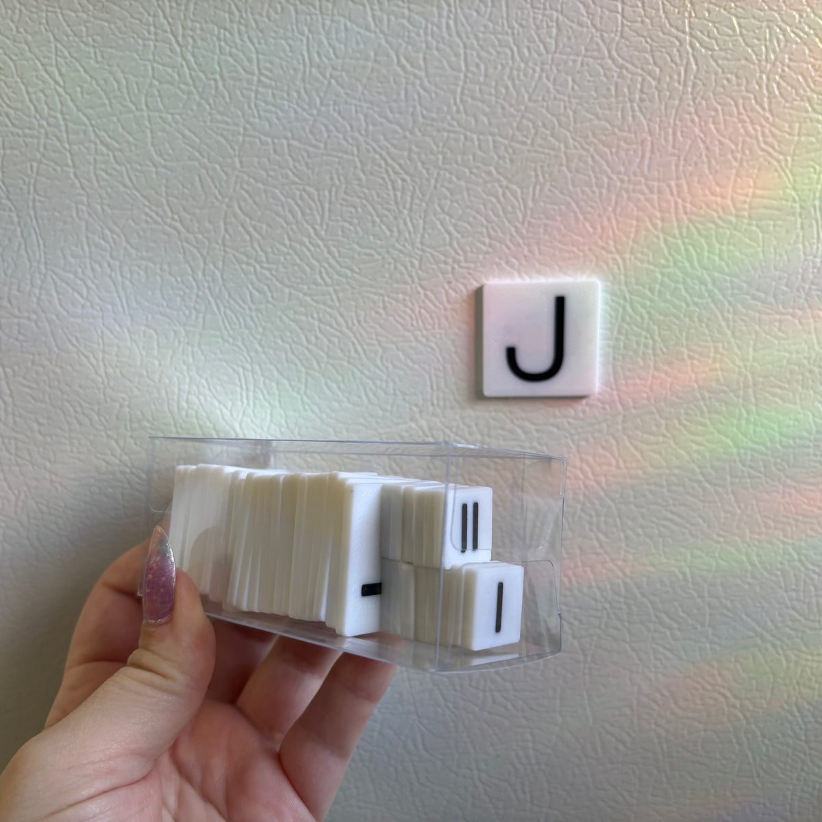 Cree syllabic double sided fridge magnets
