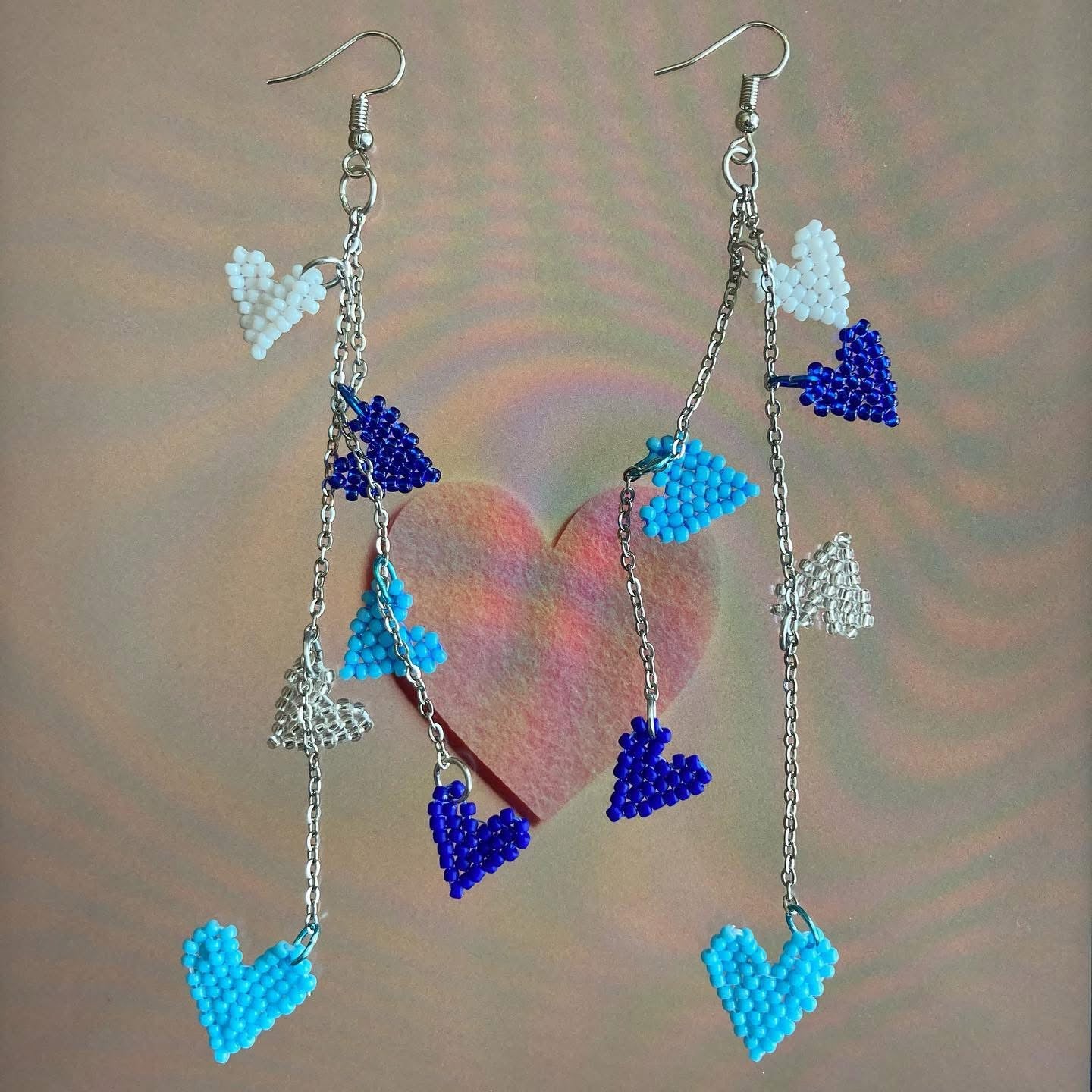 Sweetheart heart earrings