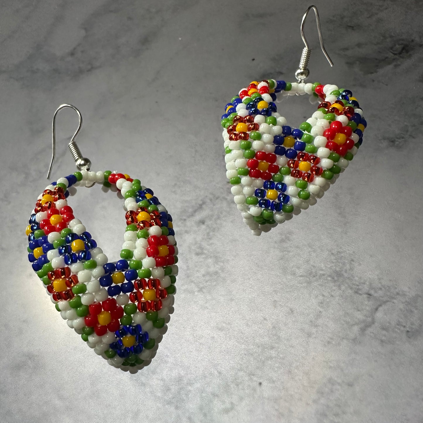 Kokum scarf earrings