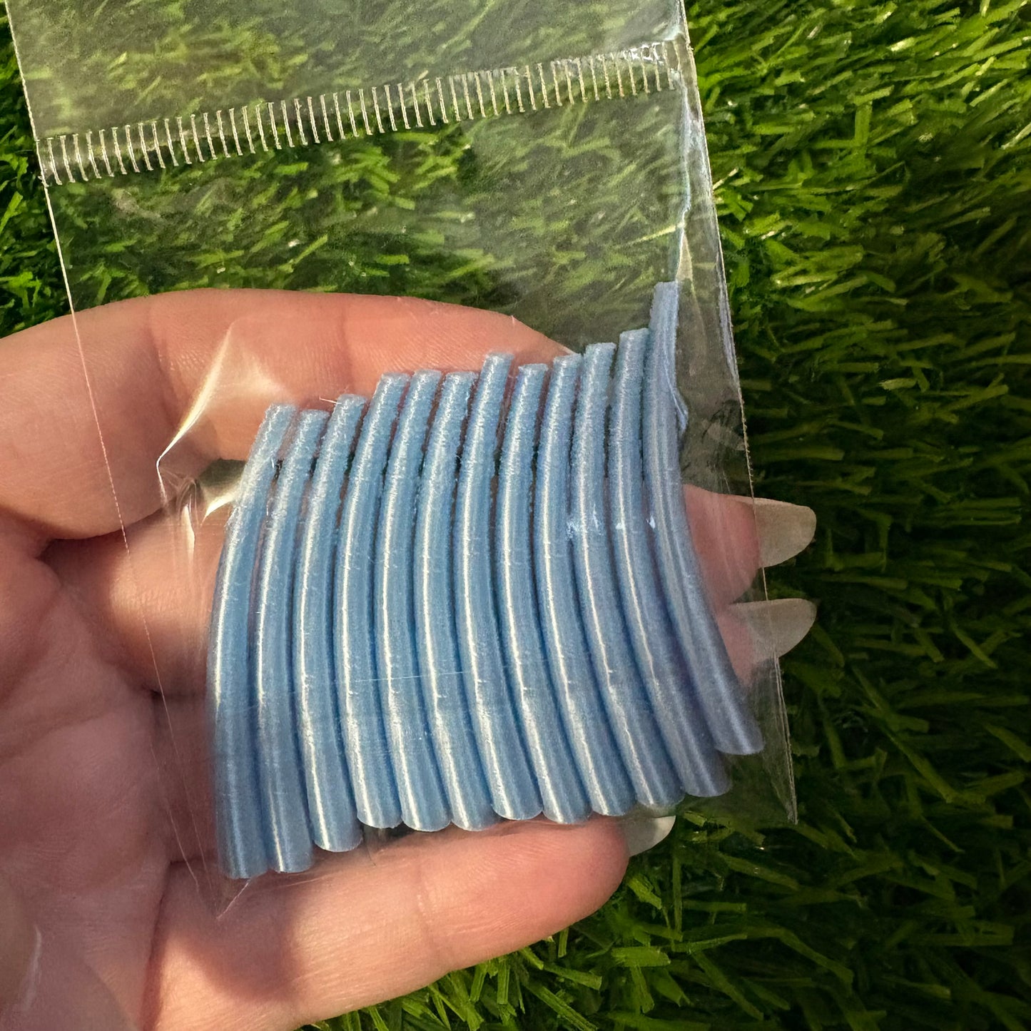 Dentalium inspired 3D printed pieces